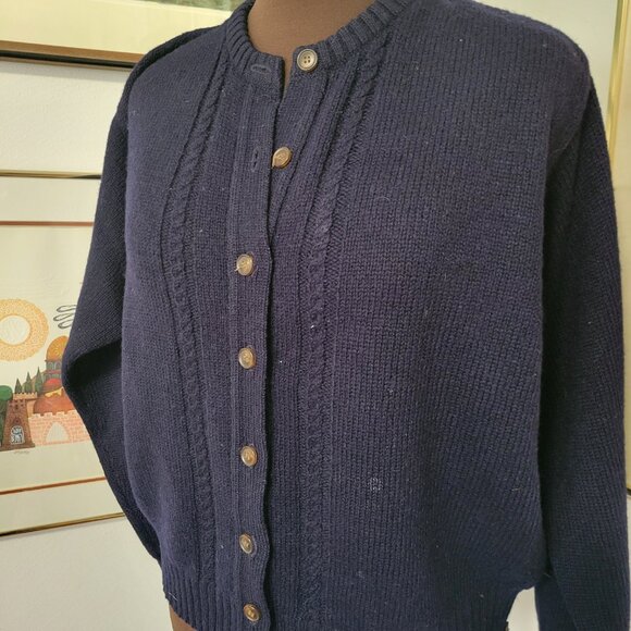 Vintage Classic Pendleton Shetland Wool Cardigan Size - Picture 3 of 5